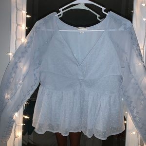 CUTEST LONG SLEEVE BLOUSE!!!!